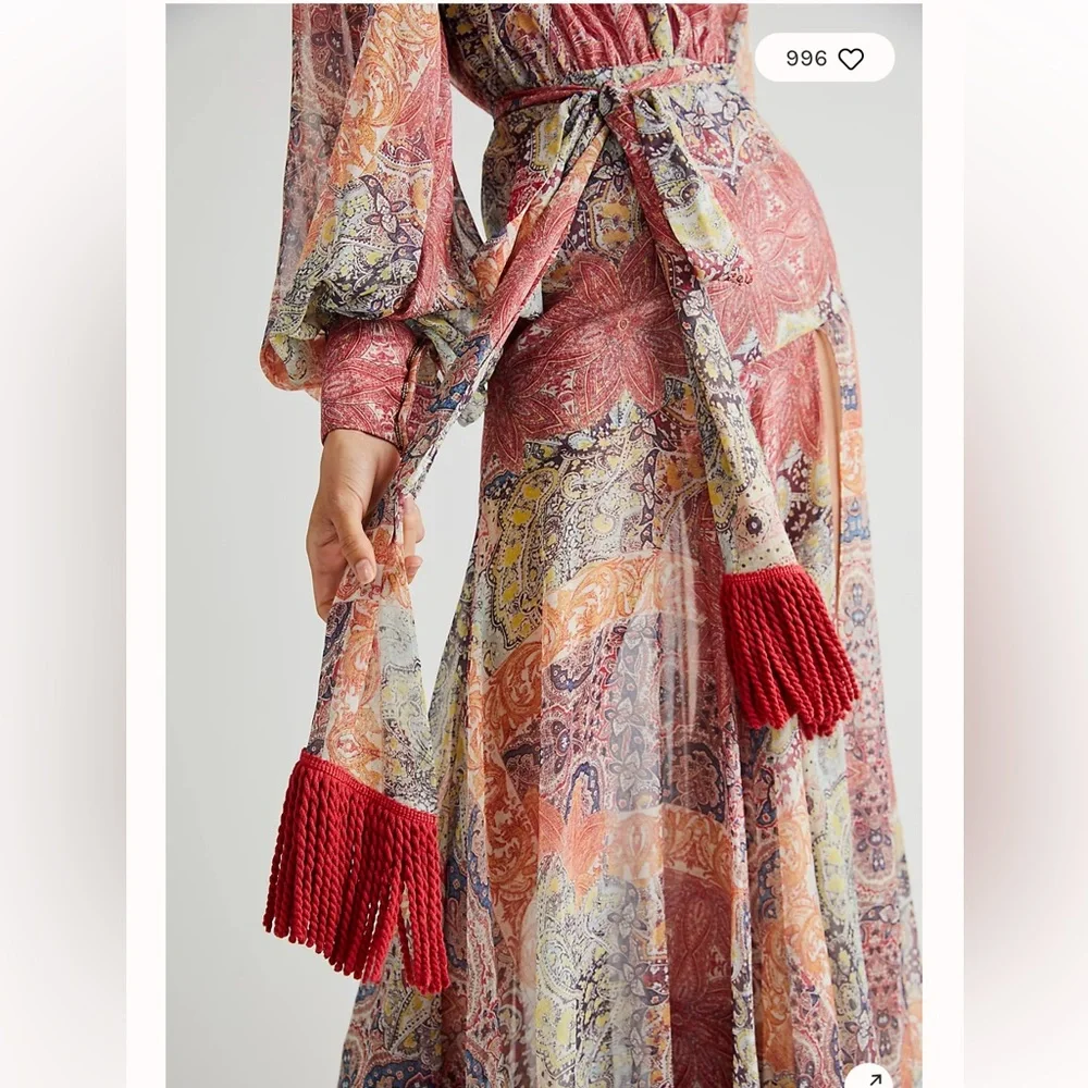 free people x bronx and banco Farah Maxi Dress - Picture 3 of 6